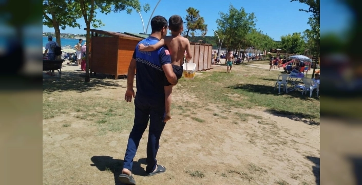 Kandıra sahillerinde kaybolan çocuklar ailelerine kavuştu