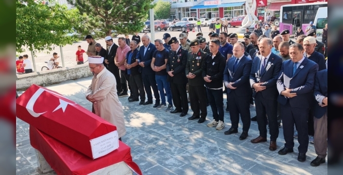 Kars'ta Kıbrıs gazisi Yasin Soğukbulak son yolculuğuna uğurlandı