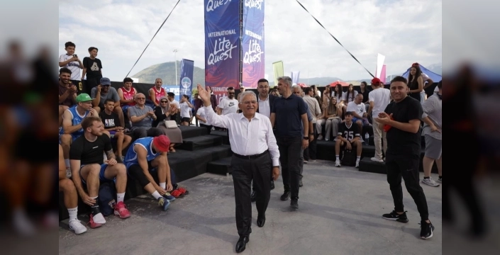 Kayseri'de FIBA 3x3 Lite Quest 2026 Turnuvası'nda Büyükkılıç rüzgarı estikçe esiyor