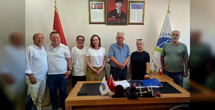 Keşan Kent Konseyi'nden kamu kurumlarına ziyaretler başladı
