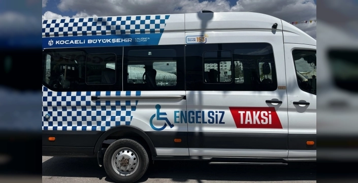Kocaeli'de Engelsiz Taksi ile ulaşıma devrim: 6 ayda 13 bini aşkın yolculuk!