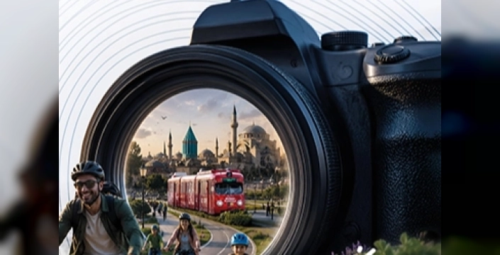 Konya, 'Avrupa Bisiklet Başkenti' ruhunu fotoğraflarla ölümsüzleştiriyor