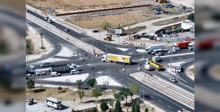 Konya'da tramvay hattında altyapı yenilemesi tamamlandı