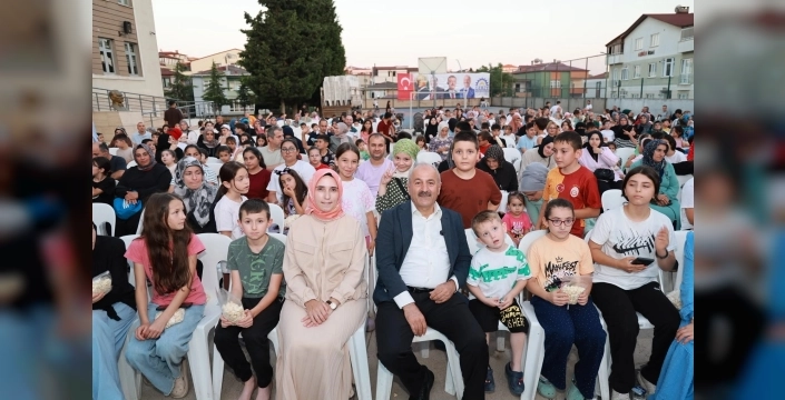 Mahallemde Sinema Var etkinliği büyük ilgiyle başladı