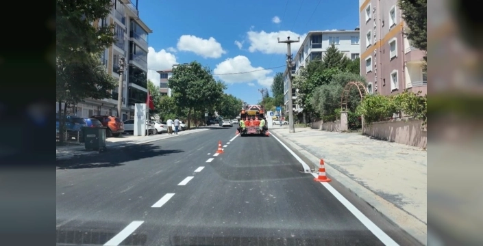 Malkara'da yollar modernleşti: Üç cadde yenilendi