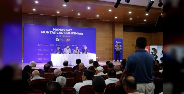 Manavgat, Antalya'nın yüzey suyu projesine kavuşuyor
