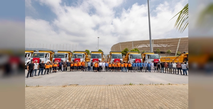 Mersin Belediyesi'nden dev yatırım: 240 milyon TL'lik araç filosu genişliyor