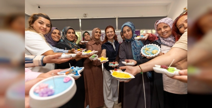 Mersin'de kadınlar, Evimiz Atölye Projesi ile üretime adım atıyor