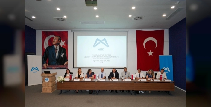 Mersin MESKİ, entegre yönetim sistemi belgelerini başarıyla yeniledi