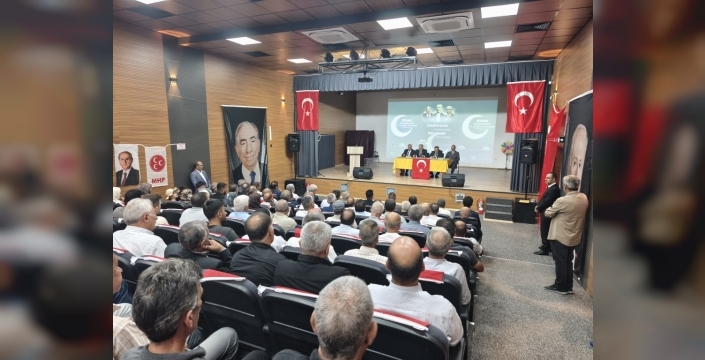 MHP Solhan'da bayrak değişimi değil, bayrağın emaneti devam ediyor: Hayati Hocaoğlu güven tazeledi