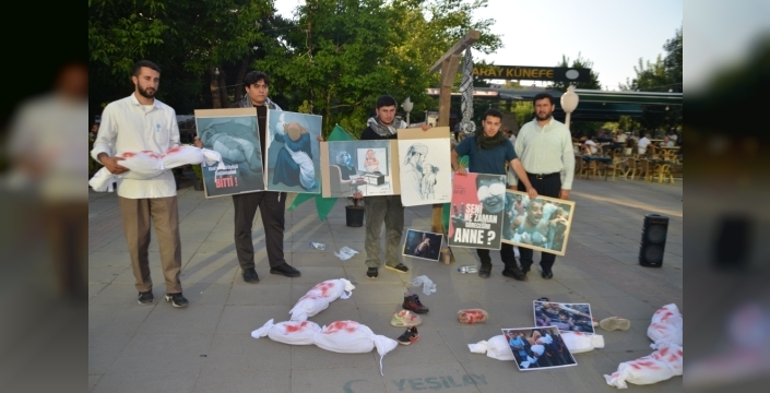 Muş'ta Gazze'deki çocuklar için farkındalık etkinliği yapıldı