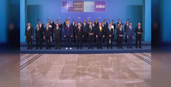 NATO zirvesinde Türk mermeri göz kamaştırdı: Patara Bej dünya liderlerine ev sahipliği yaptı