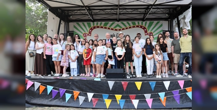Nilüfer'de çocuklar sanat dolu bir yolculuğa çıktı
