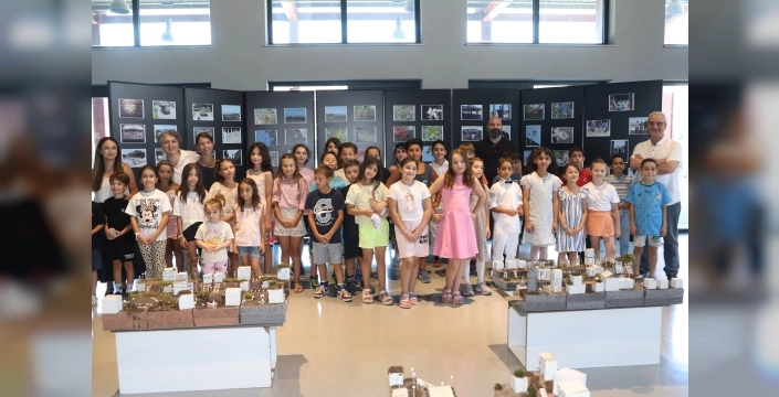Nilüfer'de çocuklar toprakla buluştu, keşif dolu bir serüven yaşadı