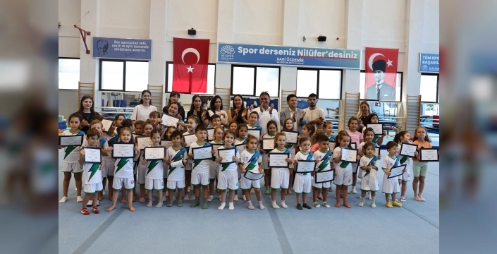 Nilüfer'de yaz spor okulları ilk dönem başarıyla tamamlandı