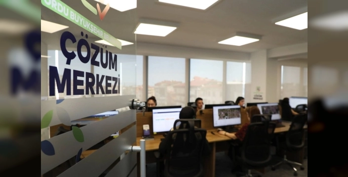 Ordu Çözüm Merkezi, başvuruların yüzde 95'ini başarıyla sonuçlandırdı