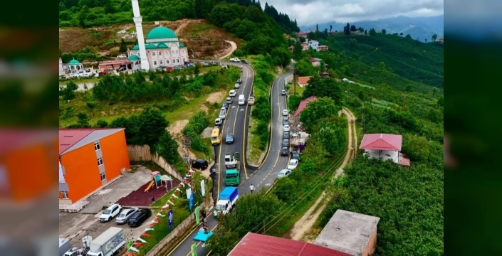Ordu'da 5 kilometrelik grup yolu asfaltlandı, Başkan Güler 'Biz iş yaparız' dedi