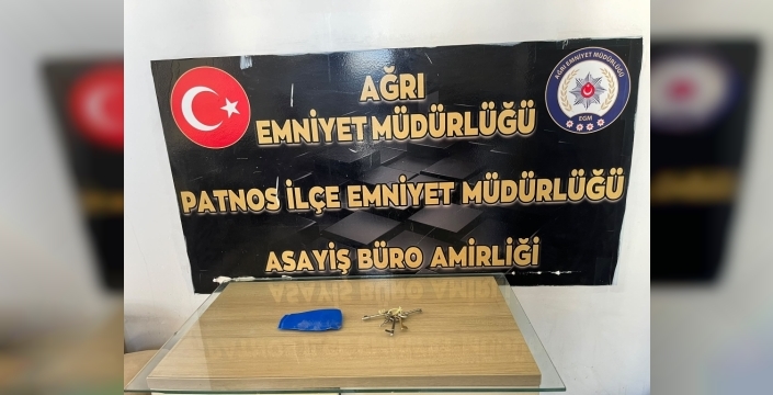 Patnos’ta evlere dadanan maskeli hırsızlar paketlendi