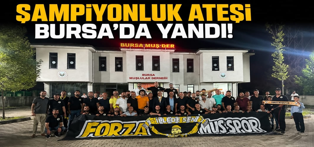 Şampiyonluk Ateşi Bursa'da Yandı!
