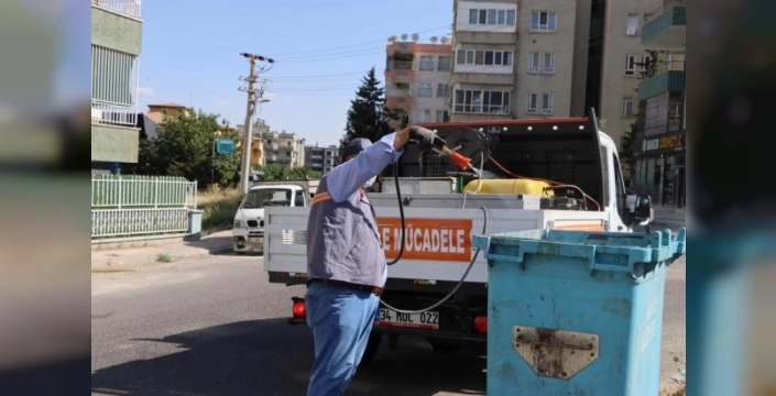 Şanlıurfa'da haşereyle mücadele seferberliği sürüyor