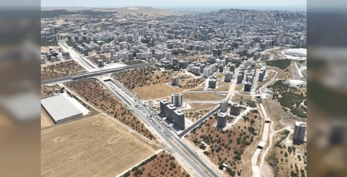 Şanlıurfa'da Karaköprü trafiğini rahatlatacak yeni yol inşaatı sürüyor