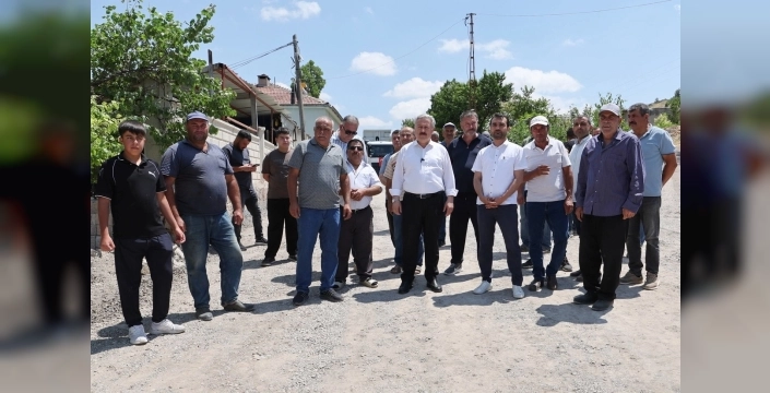 Sarımsaklılılar müjdelendi: Sosyal tesis yaz bitmeden açılıyor, yollar asfaltlanıyor