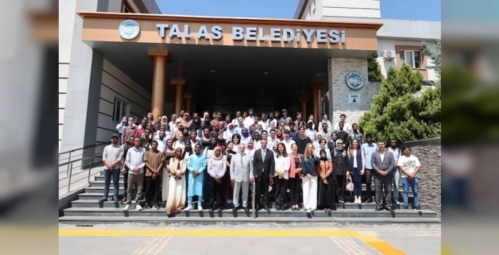 Talas’ta Türkçe öğrenen yabancı öğrencilerle renkli buluşma