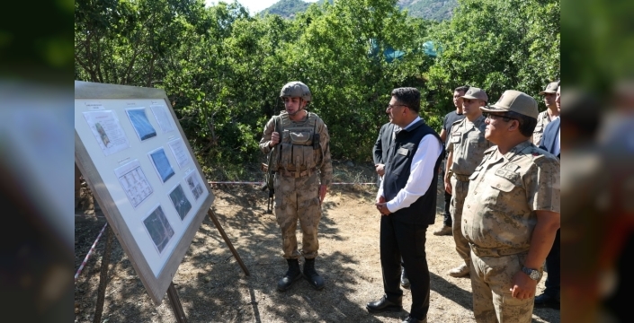 Tunceli'de Mayın Temizliği Tam Gaz: Vali Aygöl Sahadaydı