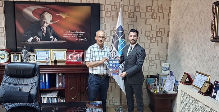 Ülkü Ocakları Muş İl Başkanı KOSGEB İl Müdürünü Ziyaret Etti