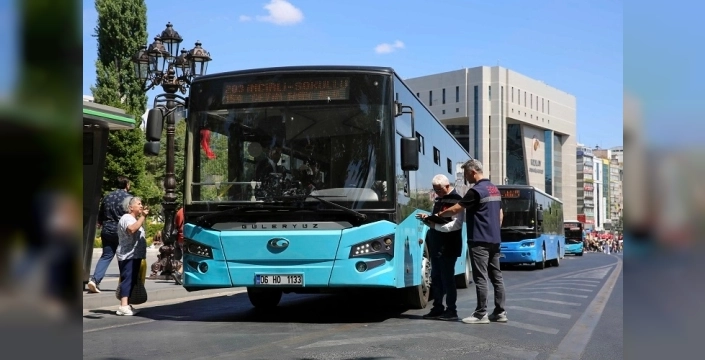 Yaz sıcağında EGO'dan toplu taşımada klima ve hizmet seferberliği