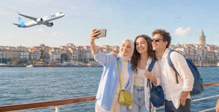 AJet, gençlere özel yurt dışı uçuş kampanyası başlattı