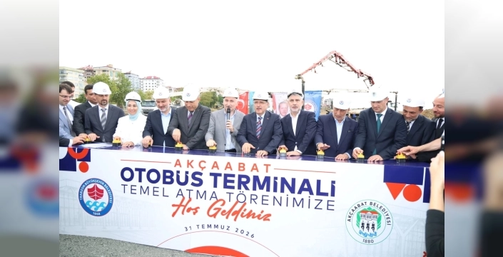Akçaabat'a nefes aldıracak dev proje: Yeni otogarın temeli atıldı!