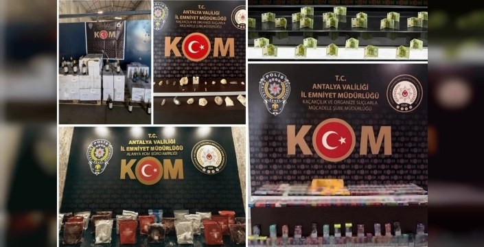 Antalya'da bir haftada dev operasyon: Suçlulara nefes aldırmayan darbe!