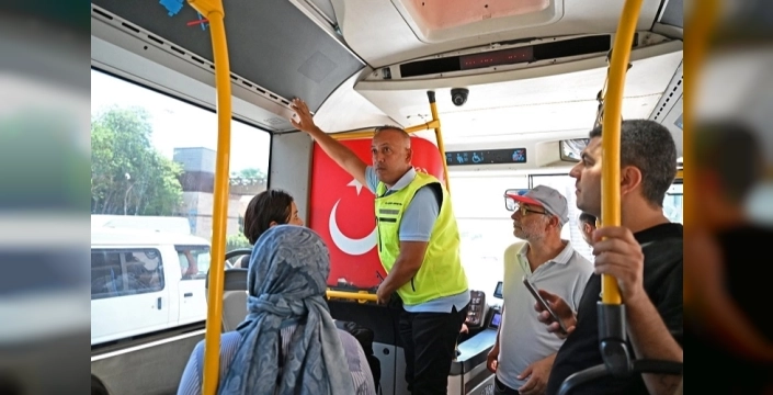 Antalya'da yaz sıcağı bastırdı: Toplu taşımada klima denetimleri sıkılaştı