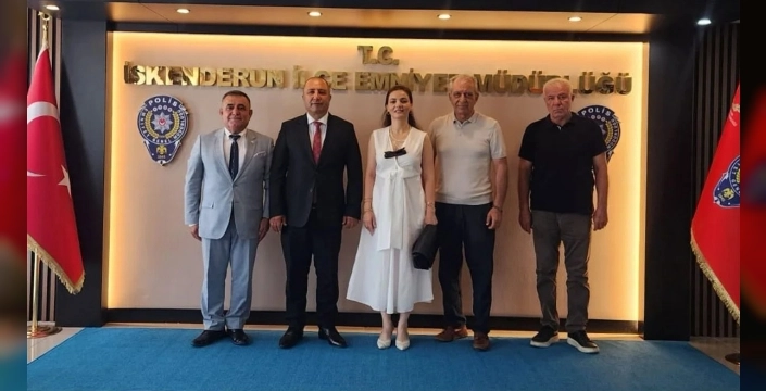ARİAD Başkanı, İskenderun Emniyet Müdürü'nü ziyaret etti