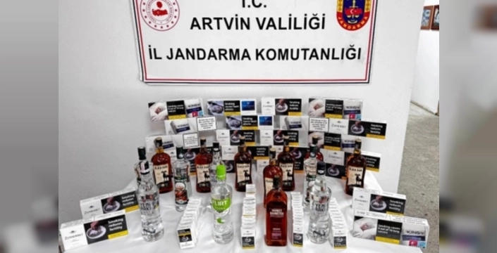 Artvin'de kaçakçılıkla mücadele: 10 kişi gözaltına alındı