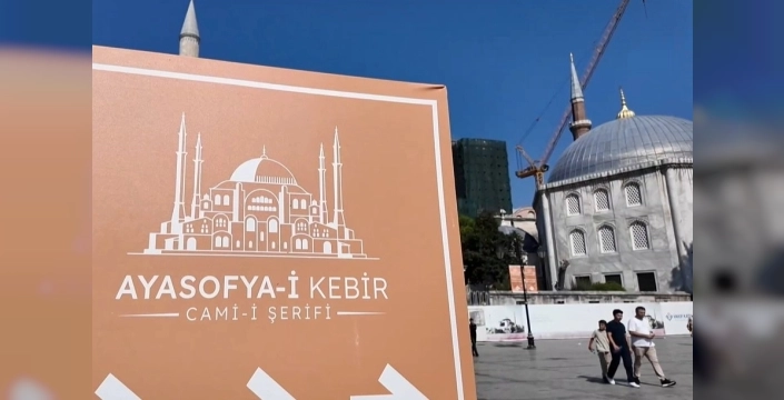Ayasofya'daki restorasyon çalışmalarında önemli ilerleme kaydedildi