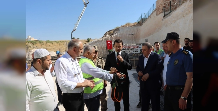 Bağlar Mahallesi'nde çok amaçlı sosyal tesisin temeli atıldı