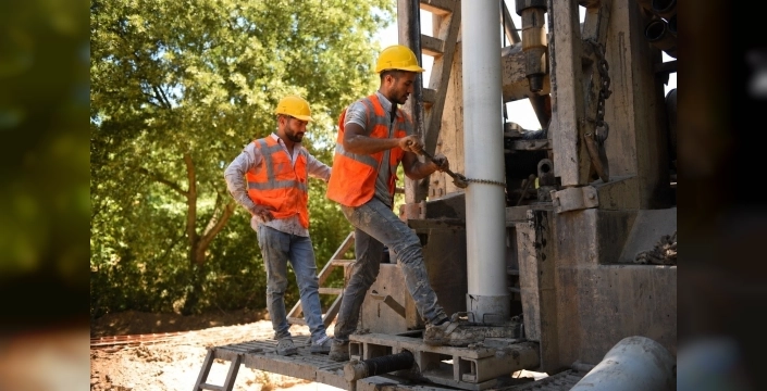 Balıkesir'de yeni su kaynakları için 28 bin metre sondaj yapıldı
