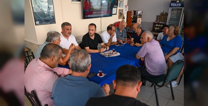 Başkan Eşki, Ümit Mahallesi'nde vatandaşlarla buluştu