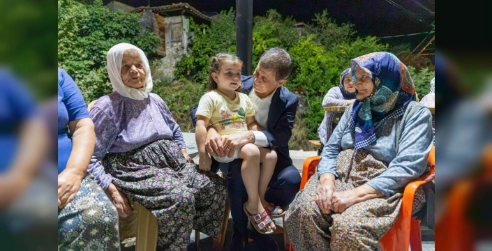 Başkan Tugay, Erikli Mahallesi'nde kadınlara kooperatif önerdi