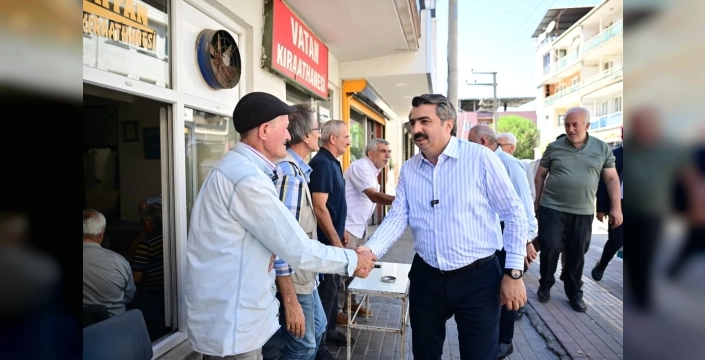 Başkan Yılmaz'dan Zümrütevler esnafına ziyaret: Sorunlar yerinde dinlendi
