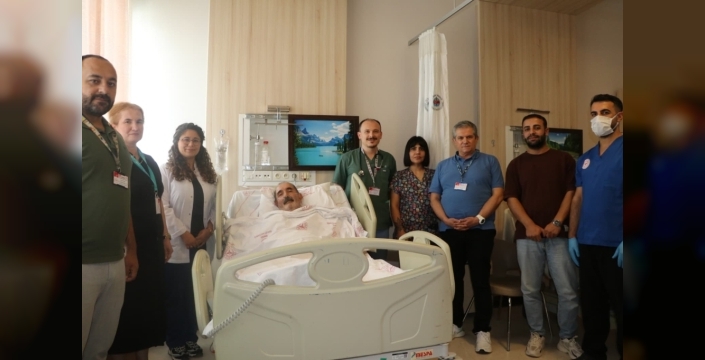 Bingöl'de kalbi duran hasta 1,5 saatlik müdahaleyle kurtarıldı