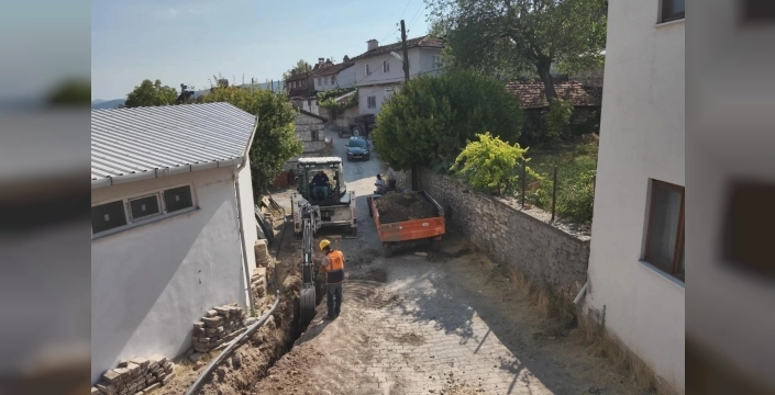 Bursa kırsalında altyapı yatırımları sürüyor