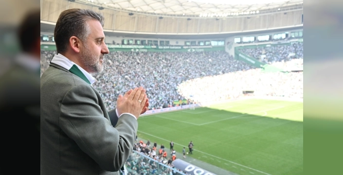 Bursa'nın belediye başkan vekilinden Bursaspor'a destek mesajı
