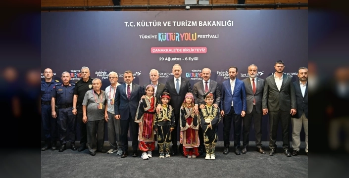 Çanakkale kültür yolu festivali açıldı