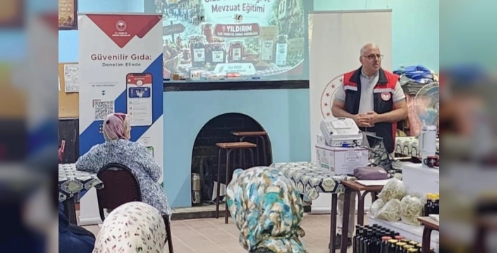 Cumalıkızık'taki gıda işletmelerine eğitim verildi