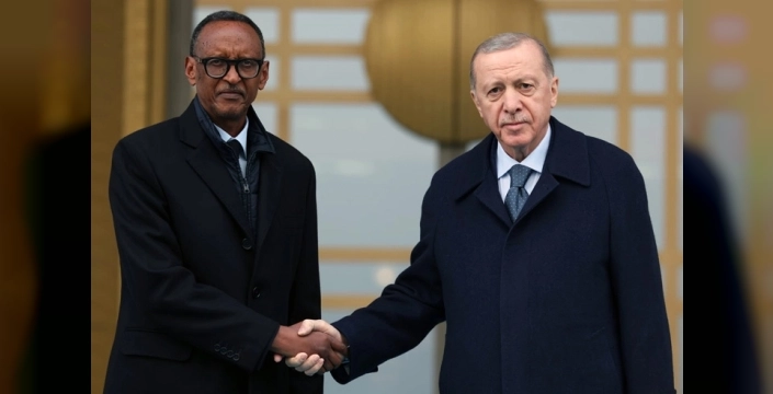 Cumhurbaşkanı Erdoğan, Kagame ile telefon görüşmesi yaptı