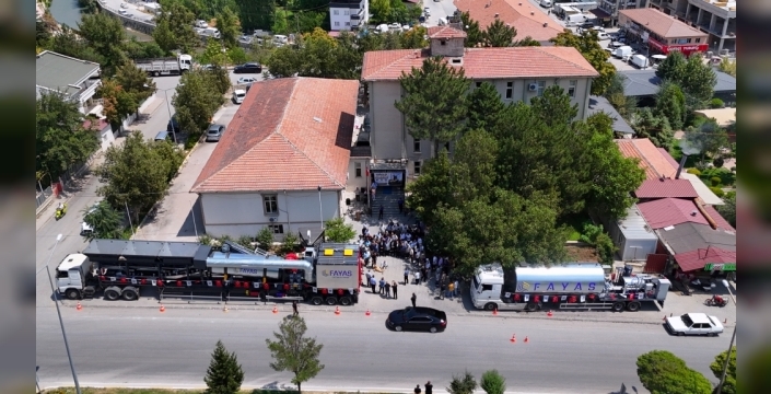 Darende'de sıcak asfalt tesisi faaliyete geçti