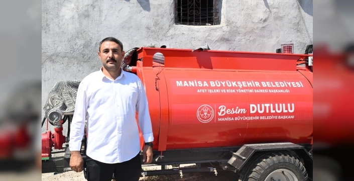 Davutlar Mahallesi'nde yangın tankeri zamanında müdahale sağladı